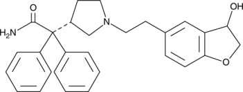 3-hydroxy Darifenacin Chemical Structure