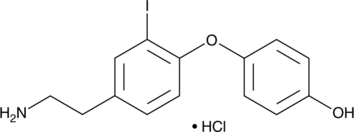 3-Iodothyronamine (hydrochloride) Chemical Structure