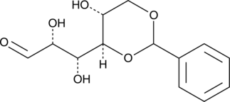 4,6-O-Benzylidene-D-glucose Chemical Structure