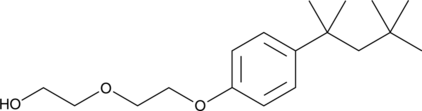 4-tert-Octylphenol diethoxylate Chemical Structure