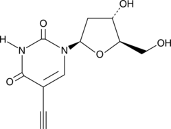 5-Ethynyl-2'-deoxyuridine Chemical Structure