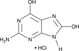 8-Hydroxyguanine (hydrochloride) Chemical Structure