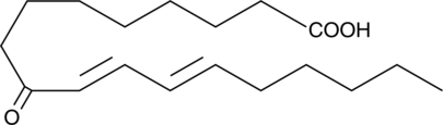 9-oxo-10(E),12(E)-Octadecadienoic Acid Chemical Structure