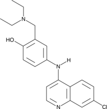 Amodiaquine Chemical Structure