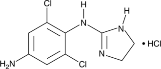 Apraclonidine (hydrochloride) Chemical Structure
