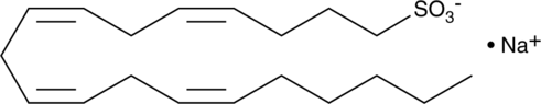 Arachidonic Acid sulfonate (sodium salt) Chemical Structure