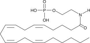 Arachidonoyl Ethanolamide Phosphate Chemical Structure