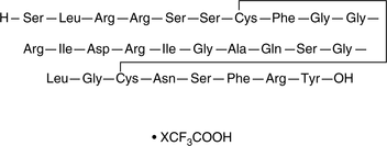 Atrial Natriuretic Peptide (1-28) (rat) (trifluoroacetate salt) Chemical Structure