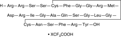 Atrial Natriuretic Peptide (3-28) (human) (trifluoroacetate salt) Chemical Structure