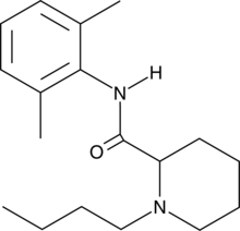 Bupivacaine Chemical Structure