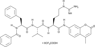 Bz-FVR-AMC Chemical Structure
