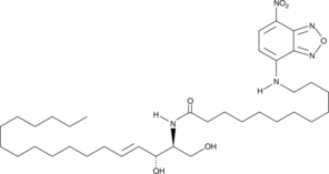 C12 NBD Ceramide (d18:1/12:0) Chemical Structure