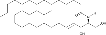 C14 Ceramide (d18:1/14:0) Chemical Structure