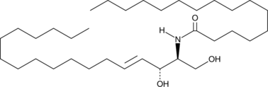 C16 Ceramide (d18:1/16:0) Chemical Structure