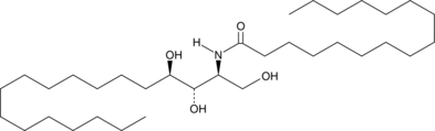 C16 Phytoceramide (t18:0/16:0) Chemical Structure