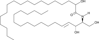 C18 ((±)-2'-hydroxy) Ceramide (d18:1/18:0) Chemical Structure