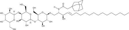 C2 Adamantanyl Globotriaosylceramide (d18:1/2:0) Chemical Structure