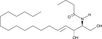 C4 Ceramide (d18:1/4:0) Chemical Structure