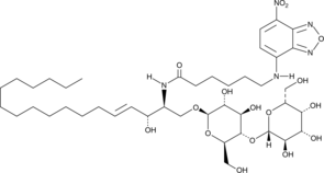 C6 NBD Lactosylceramide (d18:1/6:0) Chemical Structure