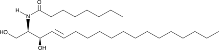 C8 D-threo Ceramide (d18:1/8:0) Chemical Structure