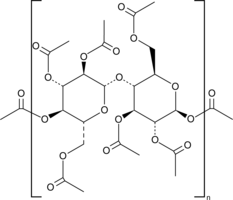 Cellulose triacetate Chemical Structure