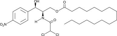 Chloramphenicol Palmitate Chemical Structure