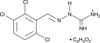 Chloroguanabenz (acetate) Chemical Structure
