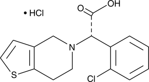 Clopidogrel Carboxylic Acid (hydrochloride) Chemical Structure