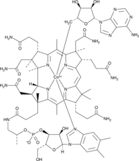 Coenzyme B12 Chemical Structure