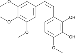 Combretastatin A1 Chemical Structure