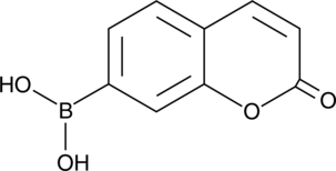 Coumarin Boronic Acid Chemical Structure