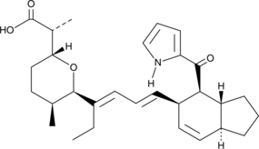 Deethylindanomycin Chemical Structure