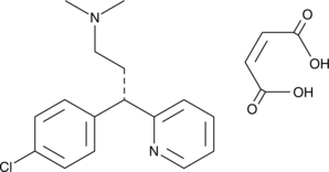 Dexchlorpheniramine (maleate) Chemical Structure