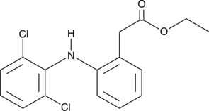 Diclofenac ethyl ester Chemical Structure