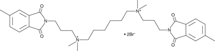 Dimethyl-W84 (dibromide) Chemical Structure