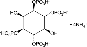 D-myo-Inositol-1,3,4,6-tetraphosphate (ammonium salt) Chemical Structure