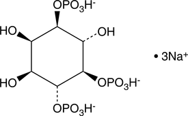 D-myo-Inositol-1,4,5-triphosphate (sodium salt) Chemical Structure