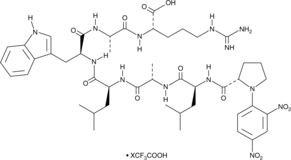 Dnp-PLALWAR (trifluoroacetate salt) Chemical Structure