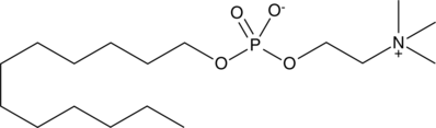 Dodecylphosphocholine Chemical Structure
