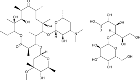 Erythromycin lactobionate Chemical Structure
