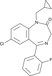 Flutoprazepam Chemical Structure