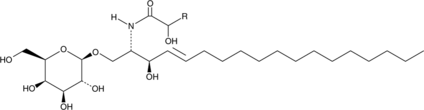 Galactosylcerebrosides (hydroxy) Chemical Structure