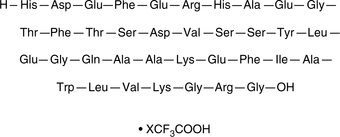GLP-1 (1-37) (human, rat, mouse, bovine) (trifluoroacetate salt) Chemical Structure