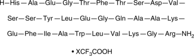 GLP-1 (7-36) amide (trifluoroacetate salt) Chemical Structure