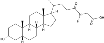 Glycolithocholic Acid Chemical Structure