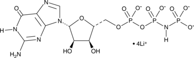 Guanylyl Imidodiphosphate (lithium salt) Chemical Structure