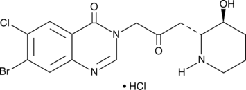 Halofuginone (hydrochloride) Chemical Structure