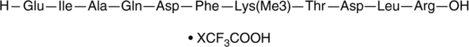 Histone H3K79Me3 (73-83) (human, mouse, rat, porcine, bovine) (trifluoroacetate salt) Chemical Structure