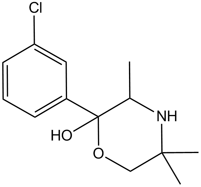 Hydroxy Bupropion Chemical Structure
