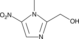 Hydroxy Dimetridazole Chemical Structure